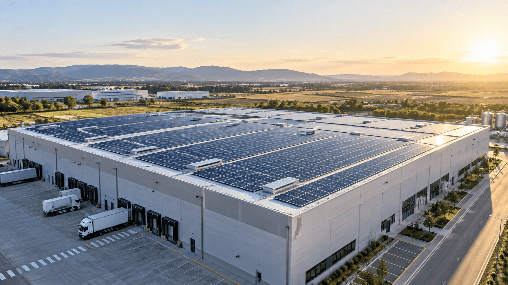 Instalar placas solares en nave industrial